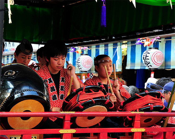 Asakusa_Drummers