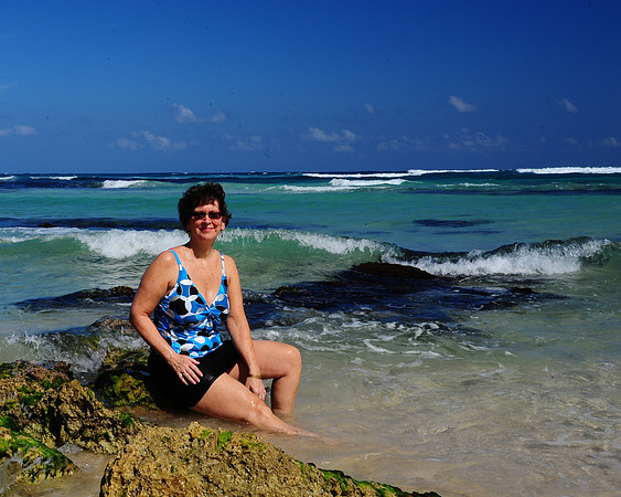 Tracy on the Rocks